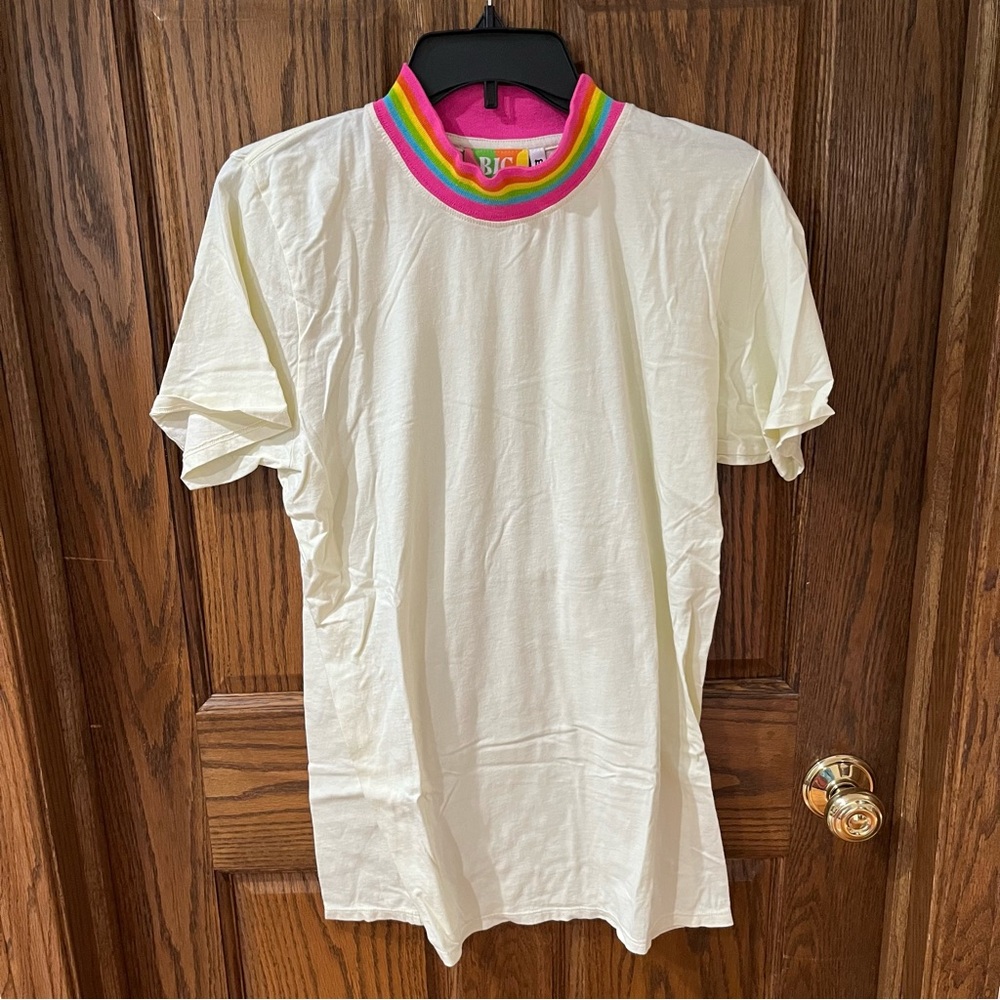 Mock Neck Tee